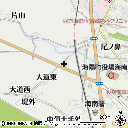 徳島県海部郡海陽町多良高橋周辺の地図