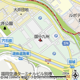 国分株式会社　九州支社総務課周辺の地図