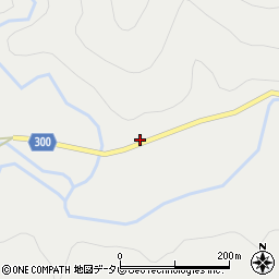 徳島県海部郡海陽町櫛川52周辺の地図