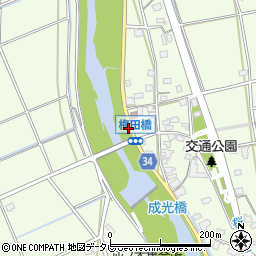 梅田周辺の地図