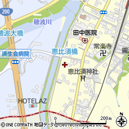 福岡県飯塚市天道443周辺の地図