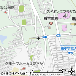 枝坂周辺の地図