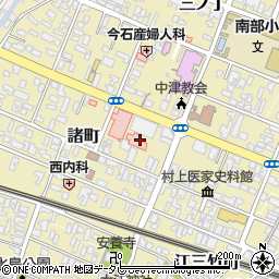 中津市地域包括支援センター村上周辺の地図