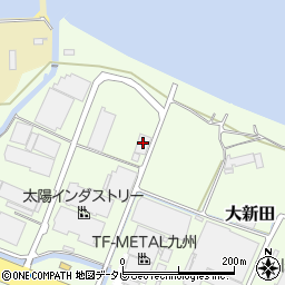 岩田産業株式会社　中津営業所周辺の地図