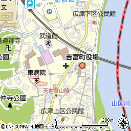 吉富町商工会周辺の地図