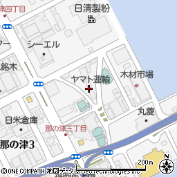 吉浦運送株式会社周辺の地図