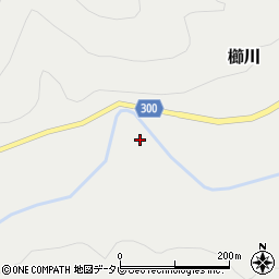 徳島県海部郡海陽町櫛川17周辺の地図
