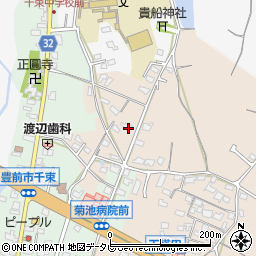福岡県豊前市塔田1094周辺の地図
