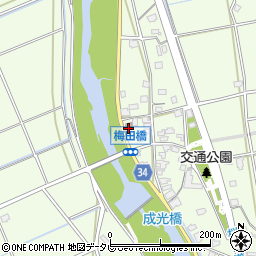 梅田公民館周辺の地図