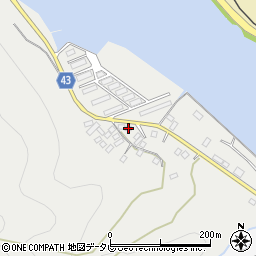 愛媛県大洲市長浜町沖浦112-2周辺の地図