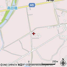 福岡県飯塚市津原1355周辺の地図
