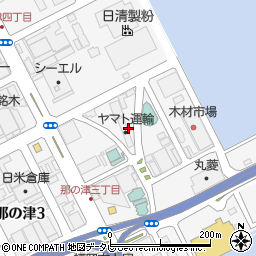 福岡ＭＫ株式会社　配車センター周辺の地図