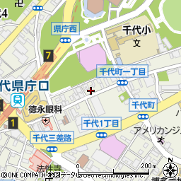 セジュール弐番館周辺の地図