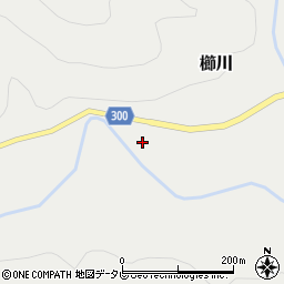 徳島県海陽町（海部郡）櫛川（片山）周辺の地図