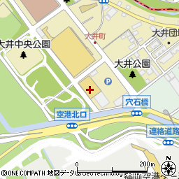ホームワイドプロ福岡空港店周辺の地図