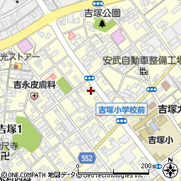 トラストパーク吉塚２丁目パーキング４周辺の地図