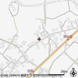 大分県豊後高田市西真玉1708-2周辺の地図