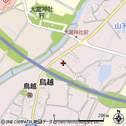 福岡県豊前市鳥越615周辺の地図