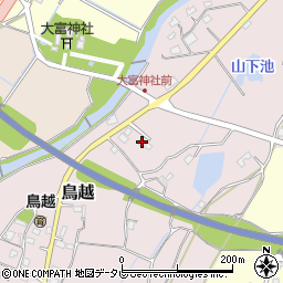 福岡県豊前市鳥越619周辺の地図