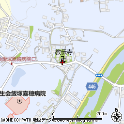 教伝寺周辺の地図