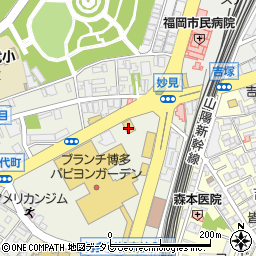 ロイヤルホスト 吉塚店周辺の地図