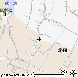 福岡県豊前市塔田995周辺の地図