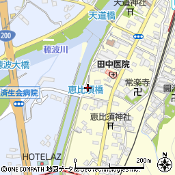 福岡県飯塚市天道427周辺の地図