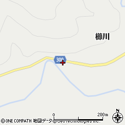 徳島県海部郡海陽町櫛川62周辺の地図