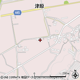 福岡県飯塚市津原1371周辺の地図