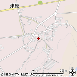 福岡県飯塚市津原1288周辺の地図