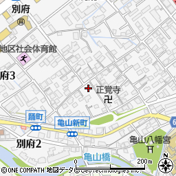 福岡県糟屋郡志免町別府周辺の地図