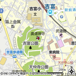 廣運禅寺周辺の地図