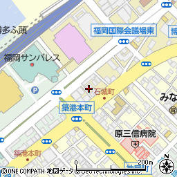 福岡海上保安部周辺の地図