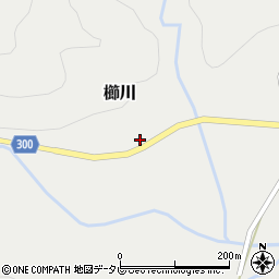 徳島県海部郡海陽町櫛川25周辺の地図