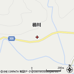 徳島県海部郡海陽町櫛川36周辺の地図