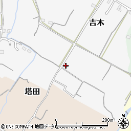 福岡県豊前市吉木87-3周辺の地図
