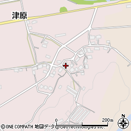 福岡県飯塚市津原1283周辺の地図