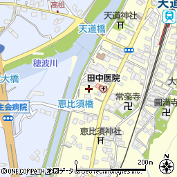 福岡県飯塚市天道419周辺の地図