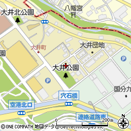 ホテルグランビュー福岡空港周辺の地図