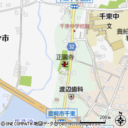 正圓寺周辺の地図