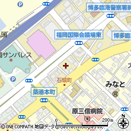 ニューパーク石城町駐車場周辺の地図