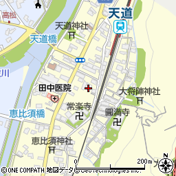 福岡県飯塚市天道382周辺の地図