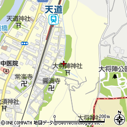 福岡県飯塚市天道191周辺の地図