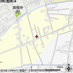 高知県香美市土佐山田町周辺の地図