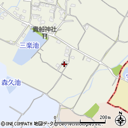 福岡県豊前市三楽291周辺の地図