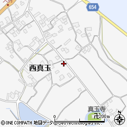 大分県豊後高田市西真玉2935-2周辺の地図