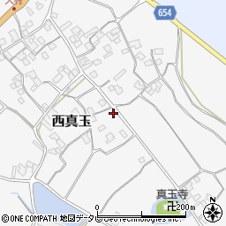 大分県豊後高田市西真玉2935周辺の地図