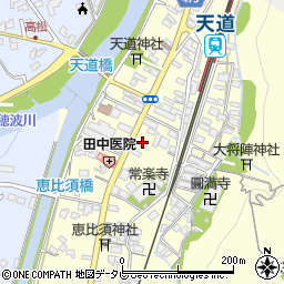 福岡県飯塚市天道378周辺の地図