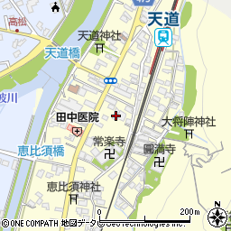 福岡県飯塚市天道381周辺の地図