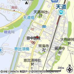 福岡県飯塚市天道403周辺の地図